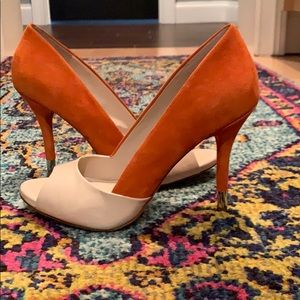 BCBGeneration open toe heels